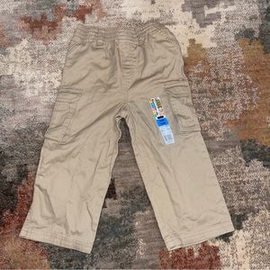 Garanimals beige tan khaki cargo school uniform casual pants 24M unisex